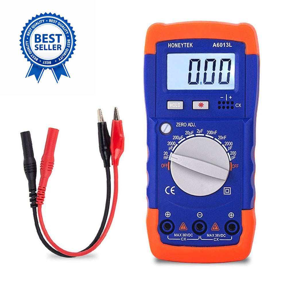 Honeytek A6013L Capacitor Tester Black
