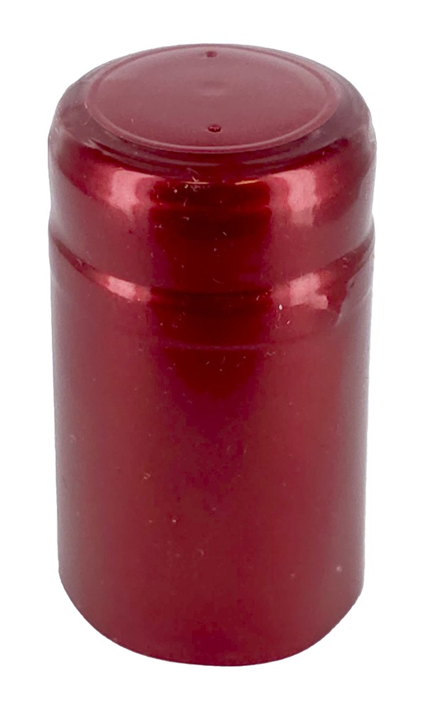Home Brew Ohio Metallic Ruby Red PVC Shrink Capsules 100 count