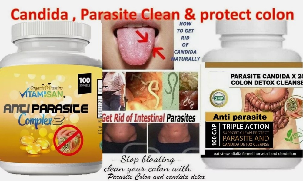 Advanced Parasite & Worm Intestinal Cleanse for Humans kit