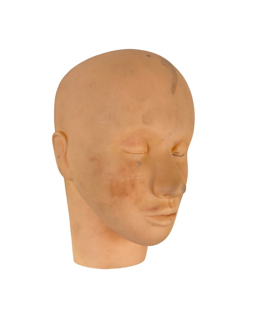 Massage Training Mannequin Head Makeup Eyelash Extension Practice Model Display