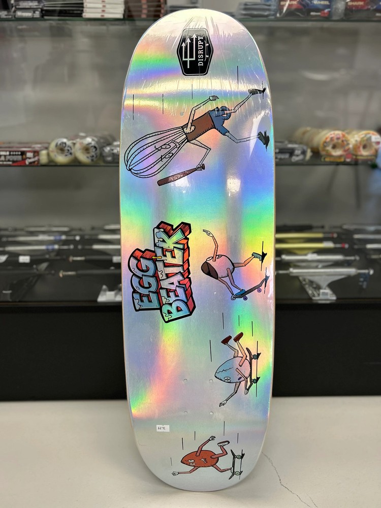 Egg Beater (HOLOGRAPHIC) - Disrupt Skateboards Deck