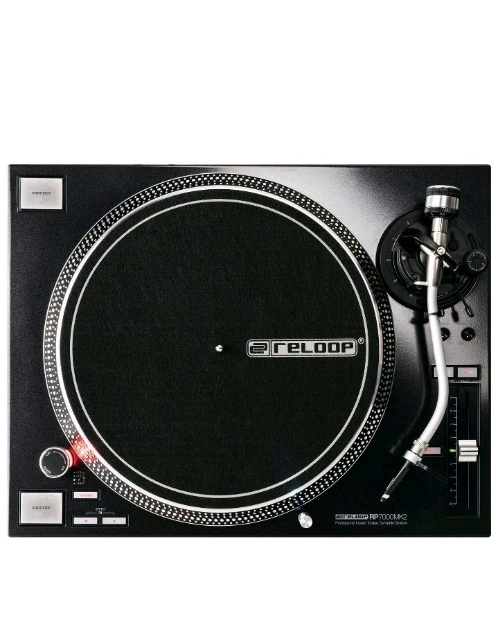 Reloop RP-7000 MK2 Upper Torque Turntable - Black