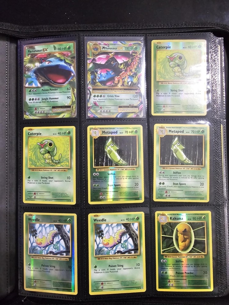 2016 Pokemon XY Evolutions- Complete Master Set- PSA 8 Charizard - Binder LP/NM+