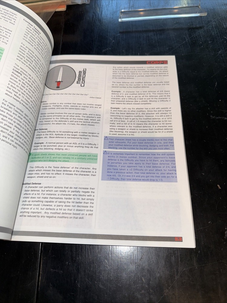 BTRC RPG Corps (2nd Ed) VG+