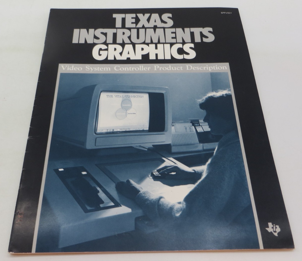 4 Texas Instruments Vintage Reference Micro-Processors Semiconductor Graphics