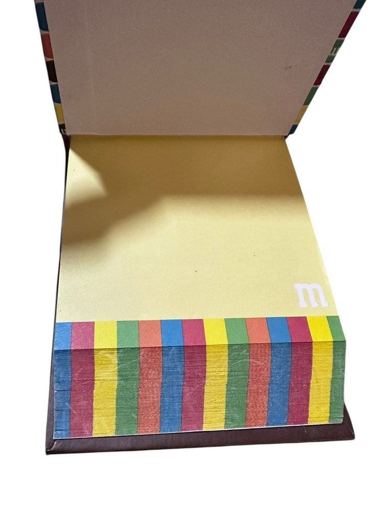 Vintage 2007?M&M's Studio 18 Note Pad Yellow