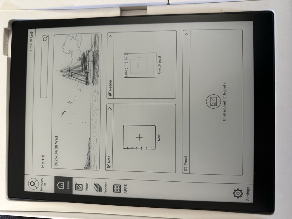 Geniatech Kloudnote S E-Ink Notepad 10.1”