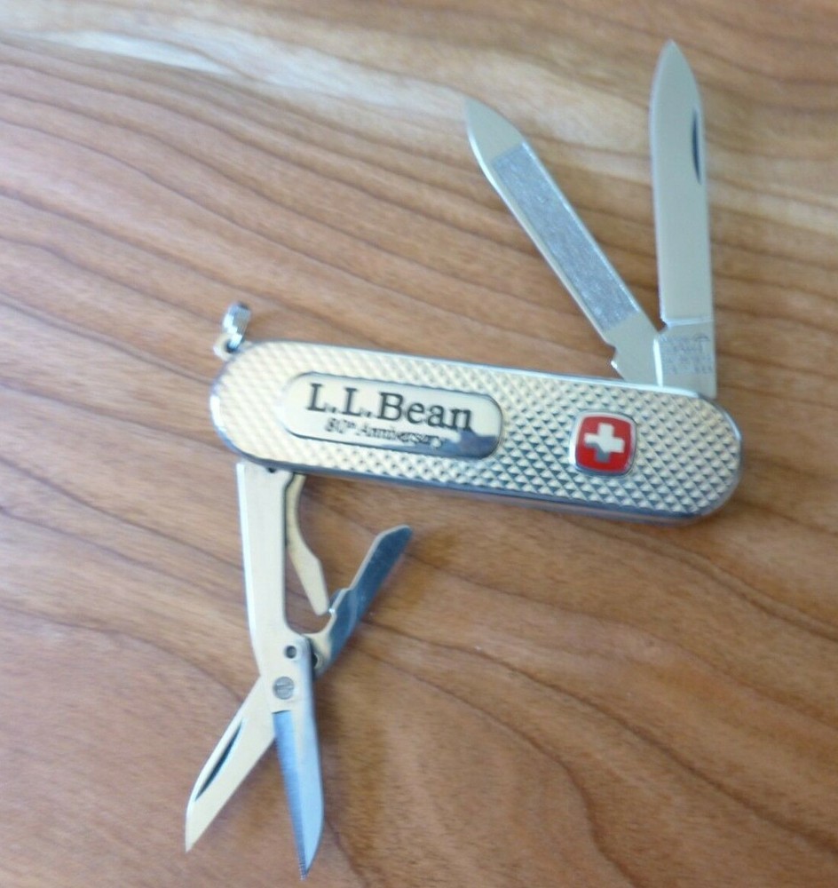 ((RARE)) NEW  WENGER ESQUIRE STERLING SILVER LL BEAN