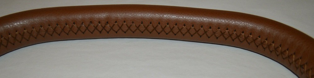 Austlen Stroller Front Leather Bumper Bar- Brown