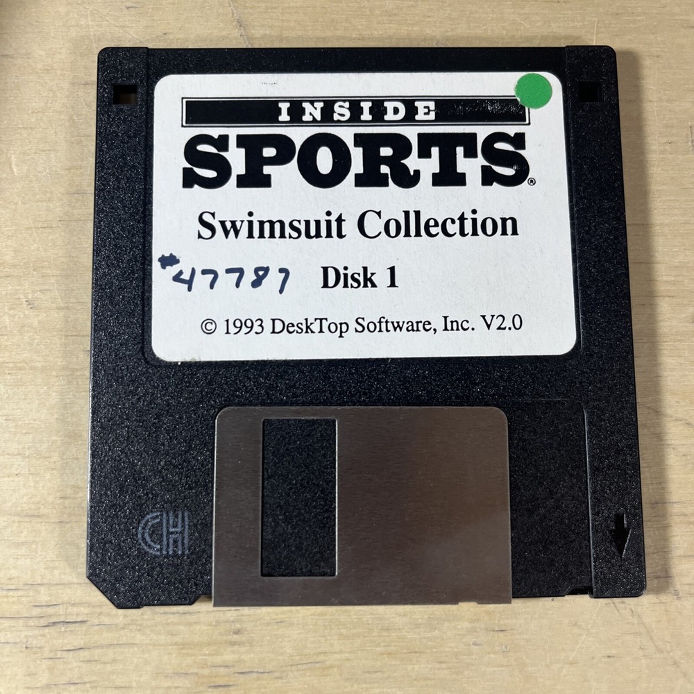 SEALED 1993 PC Windows And DOS INSIDE SPORTS SWIMSUIT