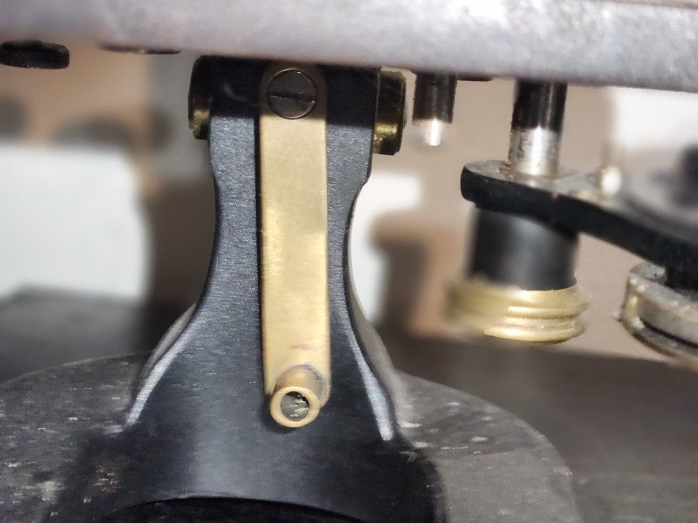 C. 1900 Antique Bausch Lomb Microscope w/ Stage & Light Source