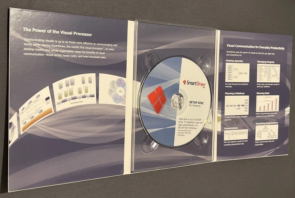 SmartDraw VP - Business Graphic Software - Windows 7, Vista, XP, Or 2000 (DISC)