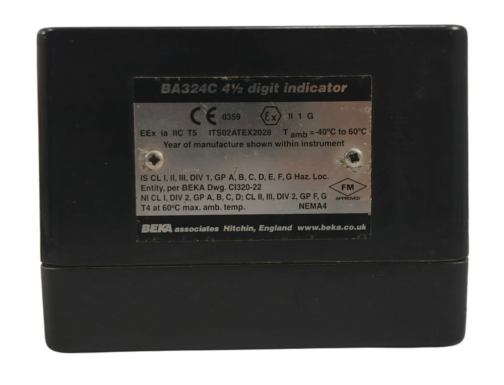 Beka Associates BA324C 4 1/2 Digital Indicator Kill Manifold
