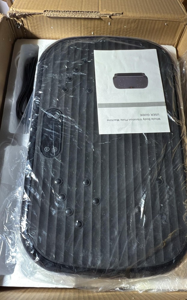 Vibration Plate Exercise Machine, Vibration Plate for Lymphatic Drainage 330 Lbs