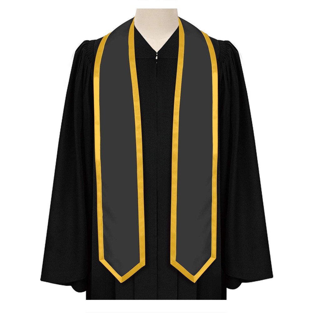 Endea Graduation Black/Gold Plain with Trim Color & Classic End