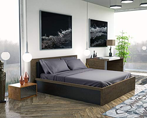 Cooling King Size Sheet Set - 6 pcs Deep Pocket 21" - Soft Microfiber Luxury Gra