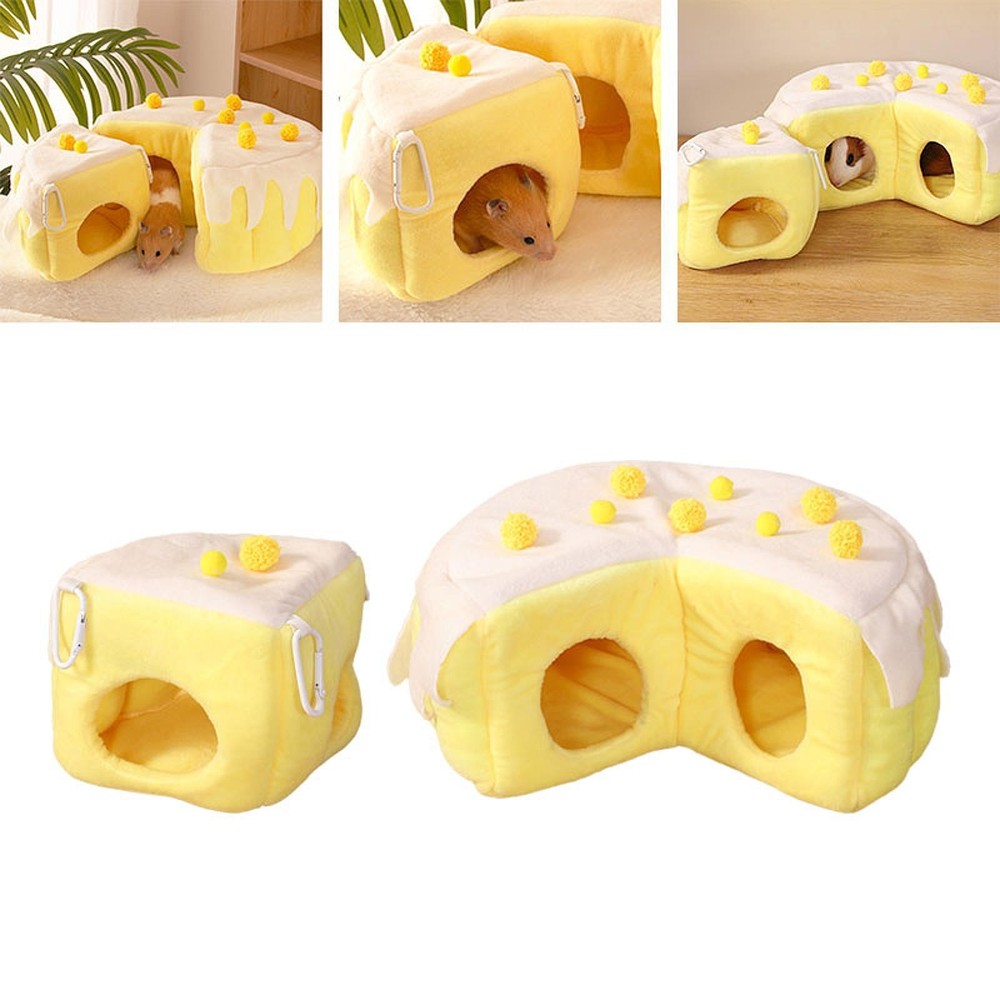 Hamster Bed Guinea Pig Cave Bed Cage Nest