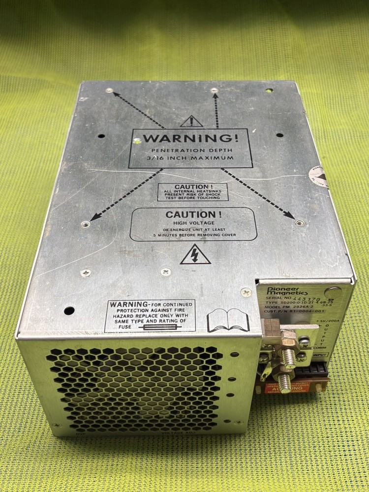 Pioneer Magnetics PM 2926A-2 (4 Available)