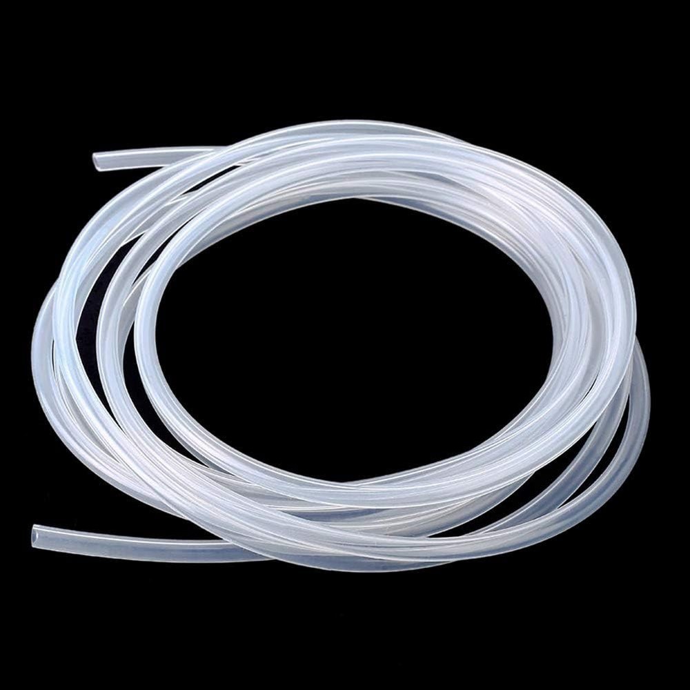 3/8" ID Silicone Tubing, Food Grade 3/8" ID x 1/2" OD 10 Feet Length Pure Sil...