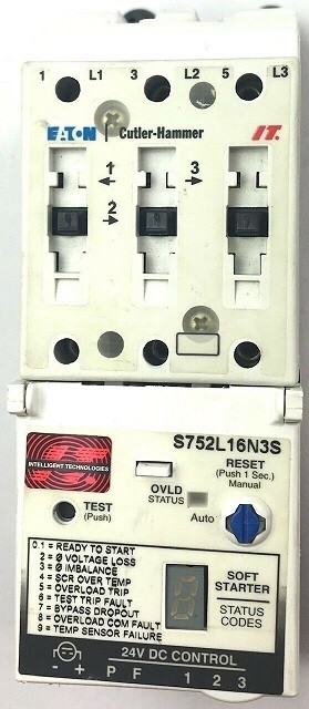 Cutler-Hammer S752L16N3S Reduced Voltage Motor Starter | Solid-State Starte