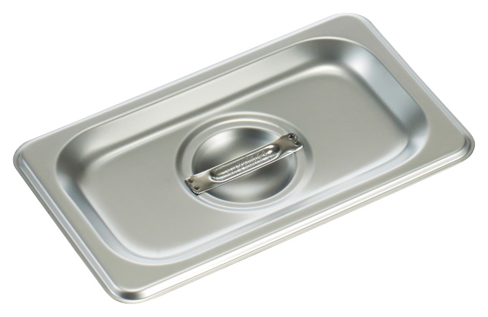 S/S Steam Pan Cover, 1/9 Size, Solid (12 Each)