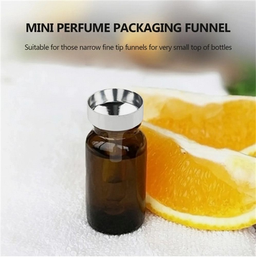 3 Pcs Stainless Steel Mini Funnels for Kitchen Use Tiny Small Funnel Set 3