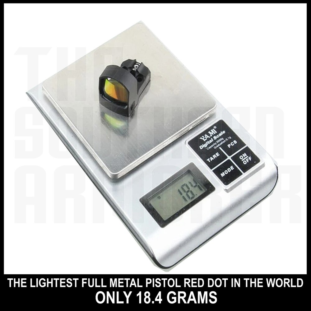 VECTOR OPTICS MICRO RED DOT OPTIC FOR GLOCK 43X MOS 48 MOS MULTI RETICLE & SHAKE