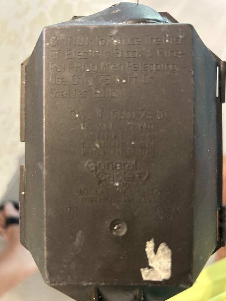 Portable Electric Work Hand Lamp