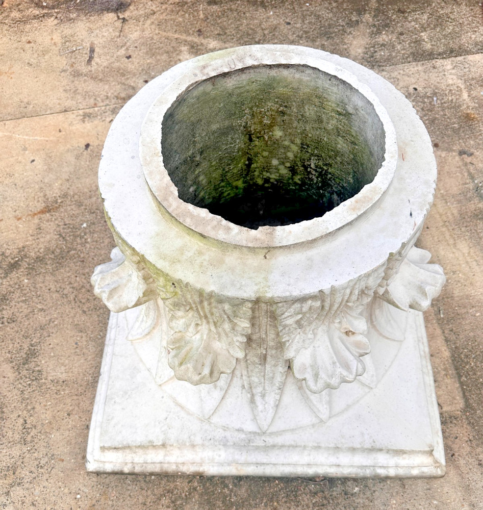 NOS - 4 Corinthian Architectural PolyStone 18" Column Capitals – Load-Bearing
