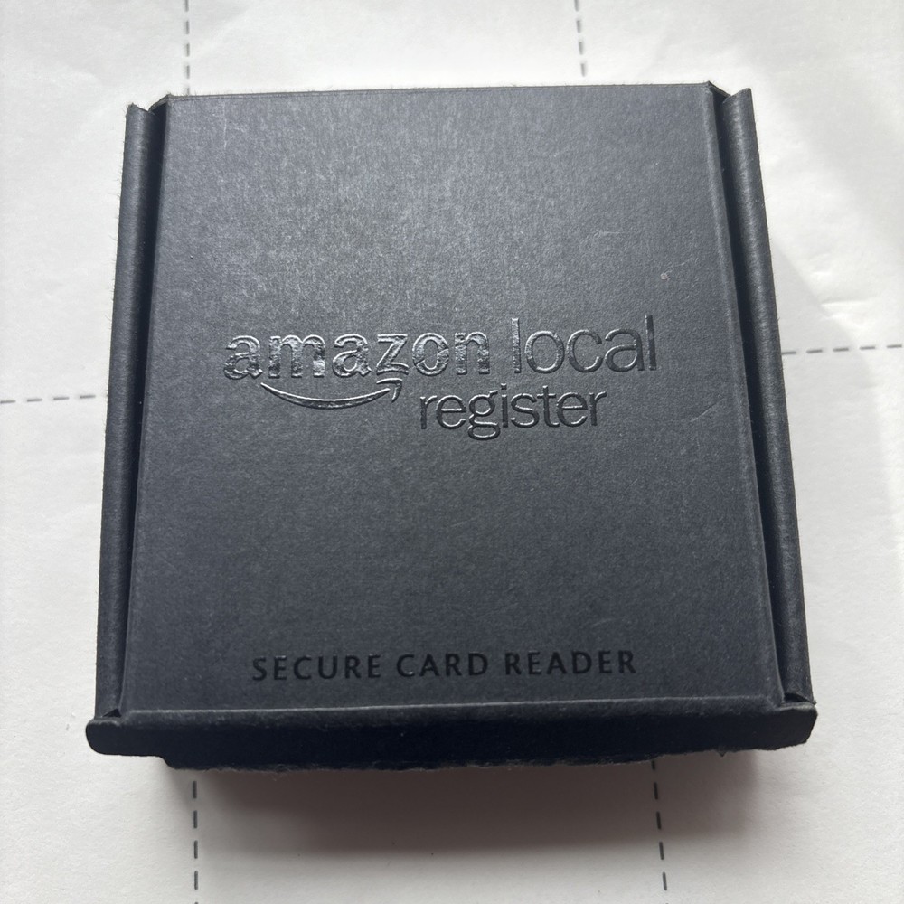 Amazon Local Register Secure Credit Card Reader NEW in Box