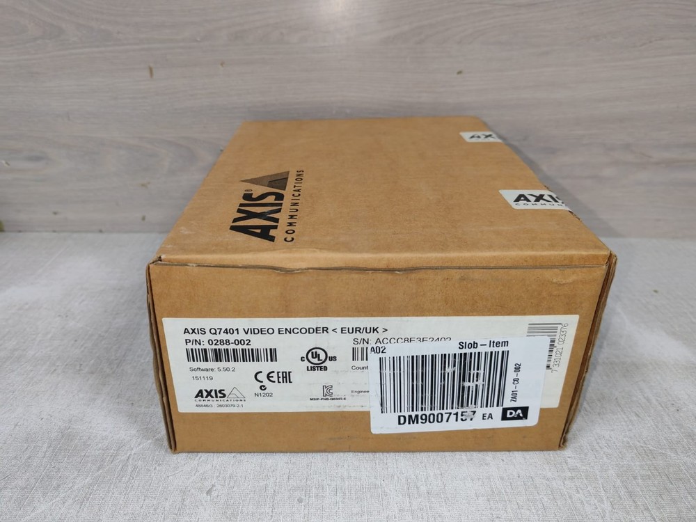 Axis Communication Q7401 Video Encoder 0288-001-02
