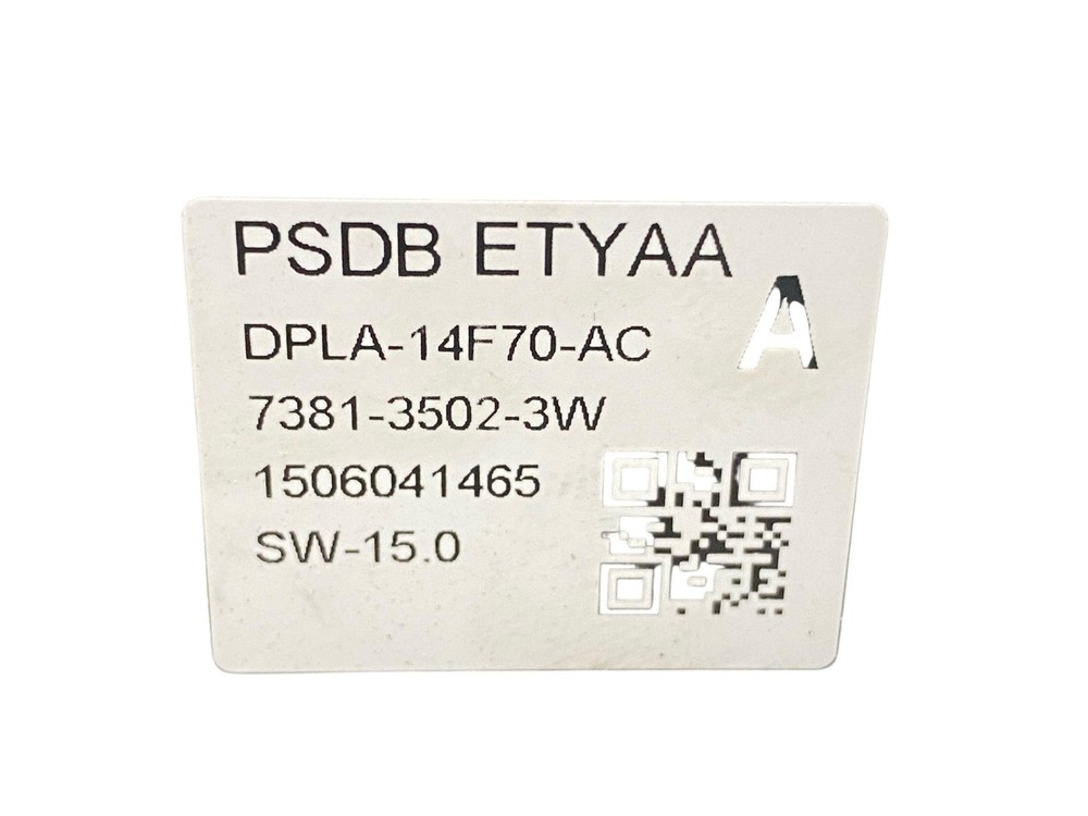 2013-2017 RANGE ROVER POWER DISTRIBUTION CONTROL MODULE DPLA-14F70-AC OEM
