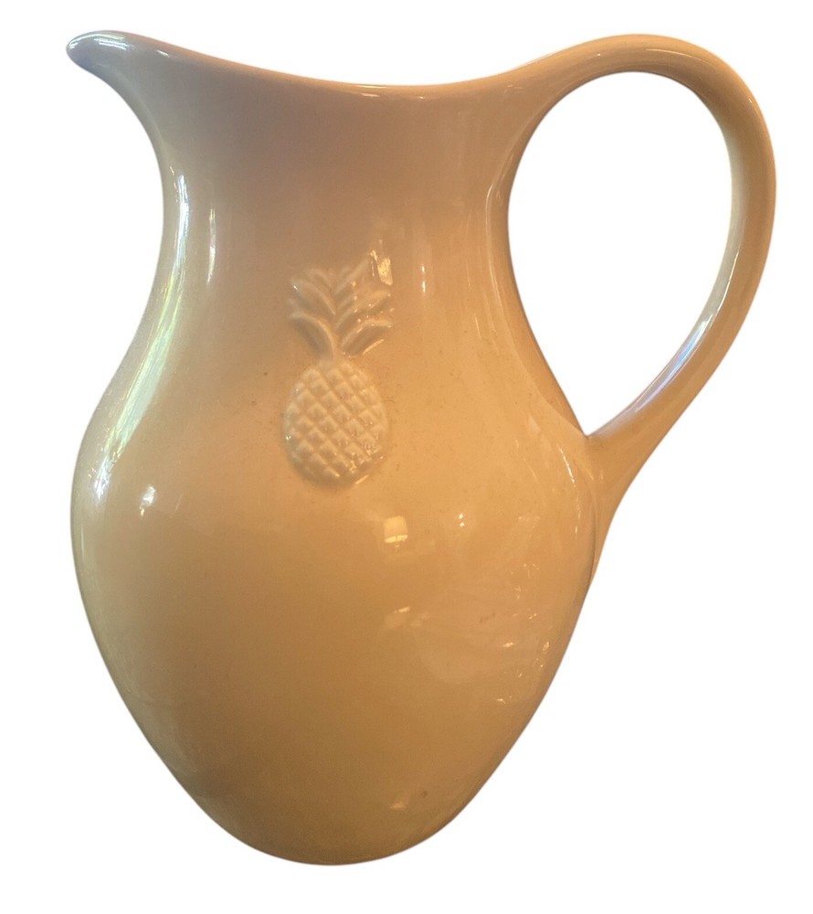hallmark signature buttercream pineapple pitcher