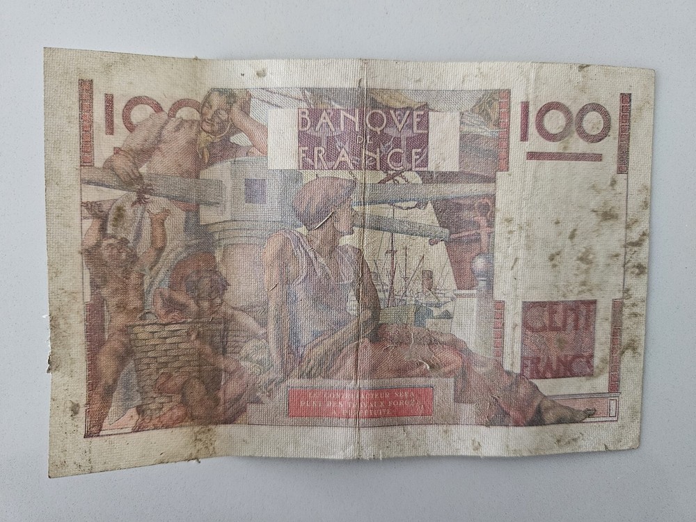 100 French Francs 1949