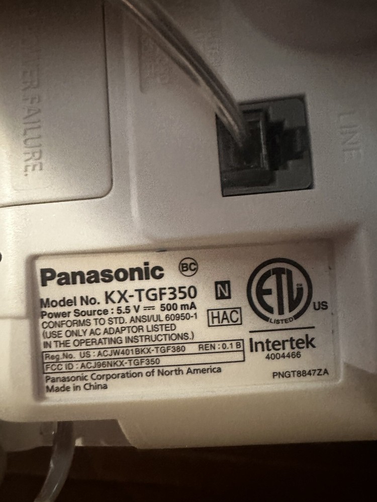 Panasonic Landline Phone Set