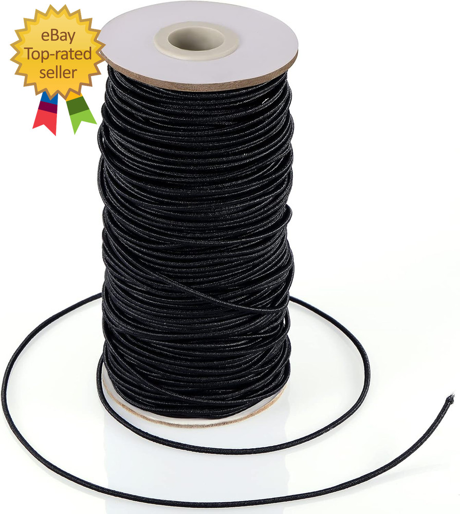 100 Yards 2 Mm Elastic Cord Stretch String Elastic Beading Cord Craft Thread