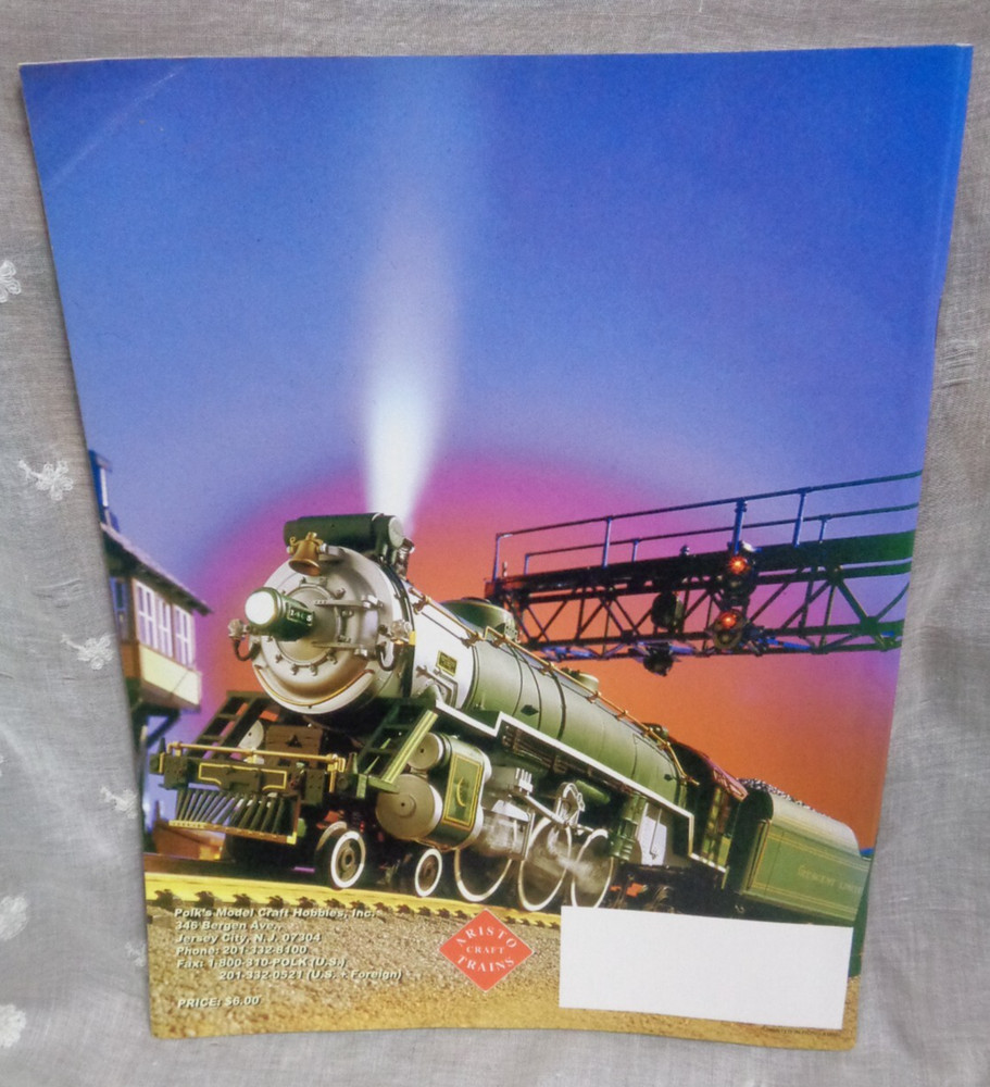 ARISTO-CRAFT TRAINS ~ ANNIVERSARY 1998-99 Train Catalog