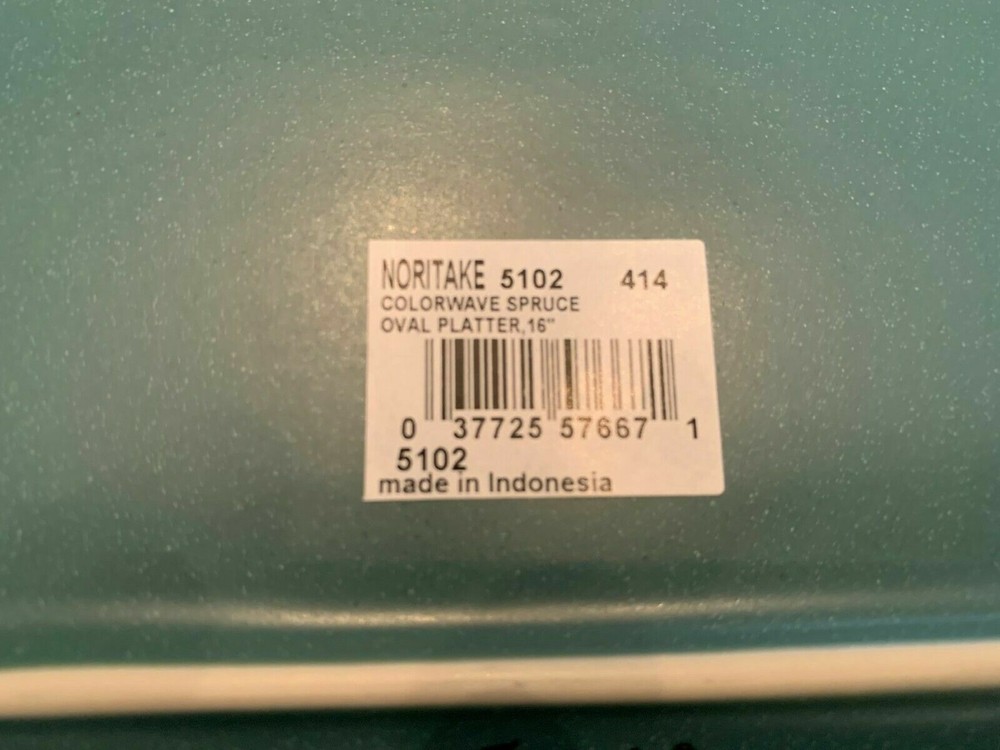 Noritake Spruce 16" Oval Platter
