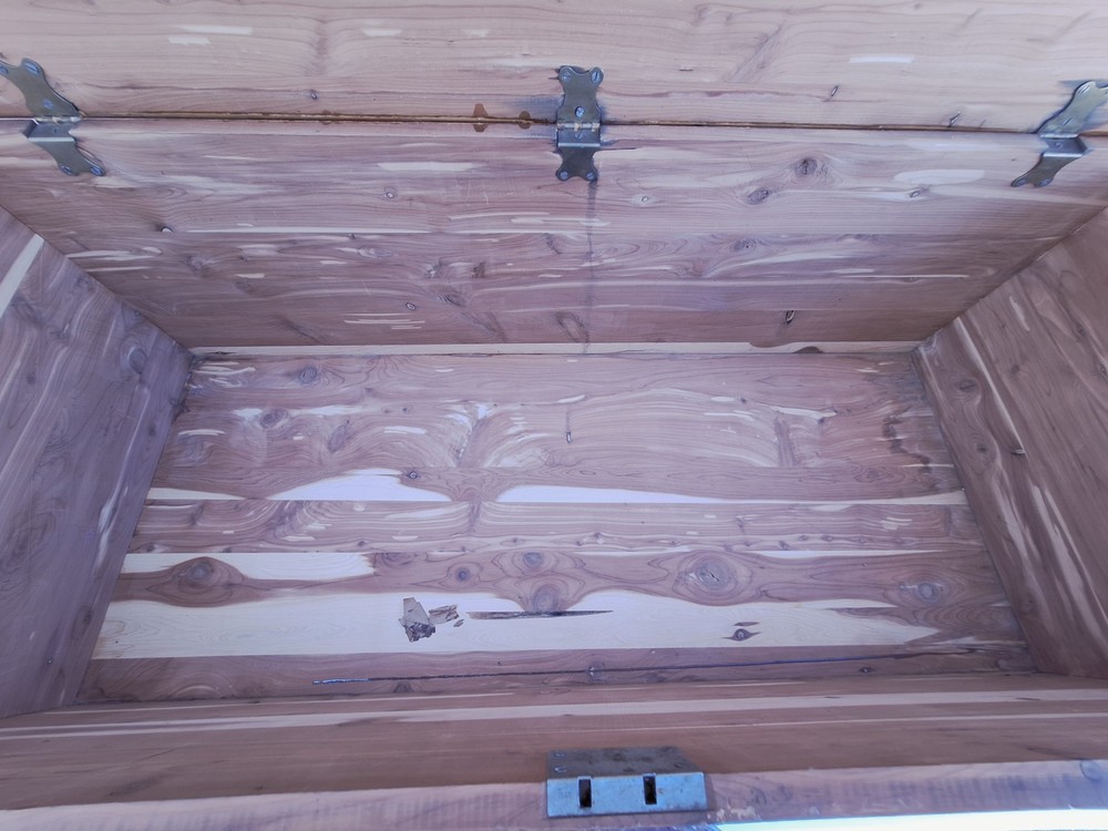 Vintage Solid Cedar Hope Chest – Circa 1930s – Refinished