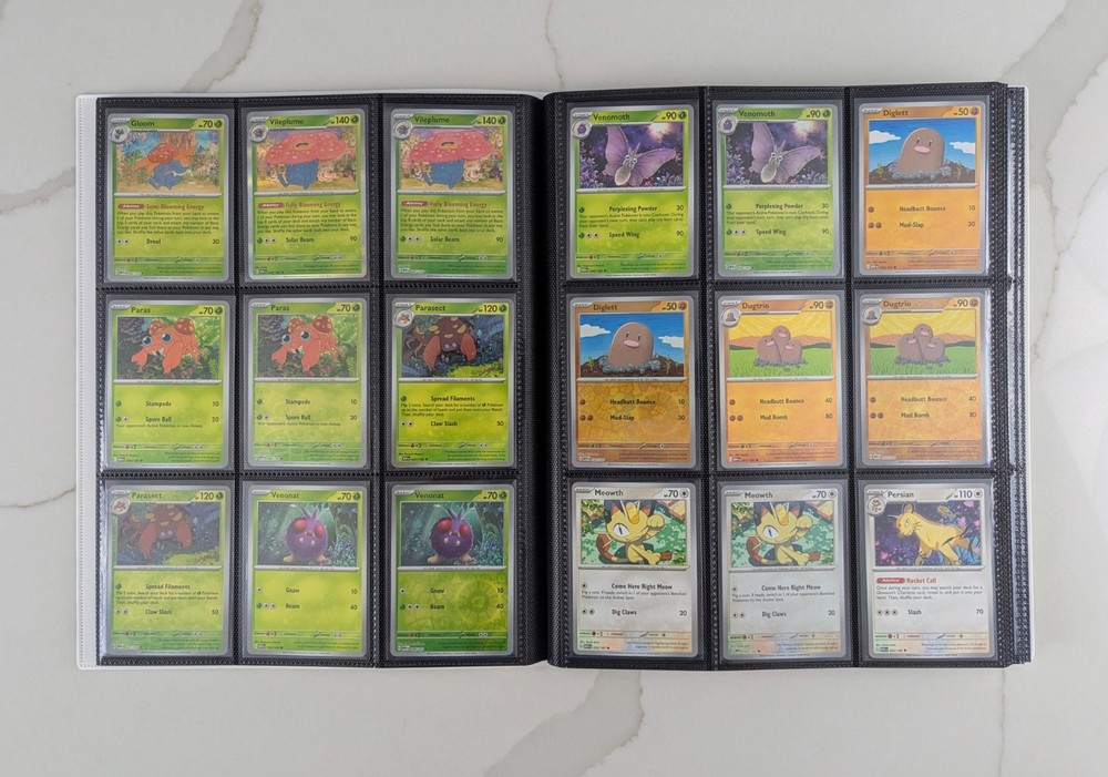 Pokémon 151 Partial Master Set w/ Binder + Promos!