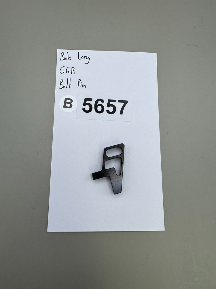Bob Long G6R Bolt Pin-Satin Black