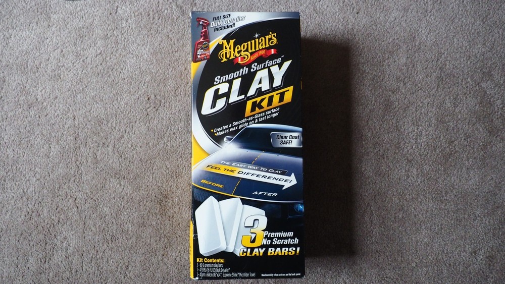 Meguiar's Smooth Surface Clay Kit - Easy Car Claying for a Smooth Surface