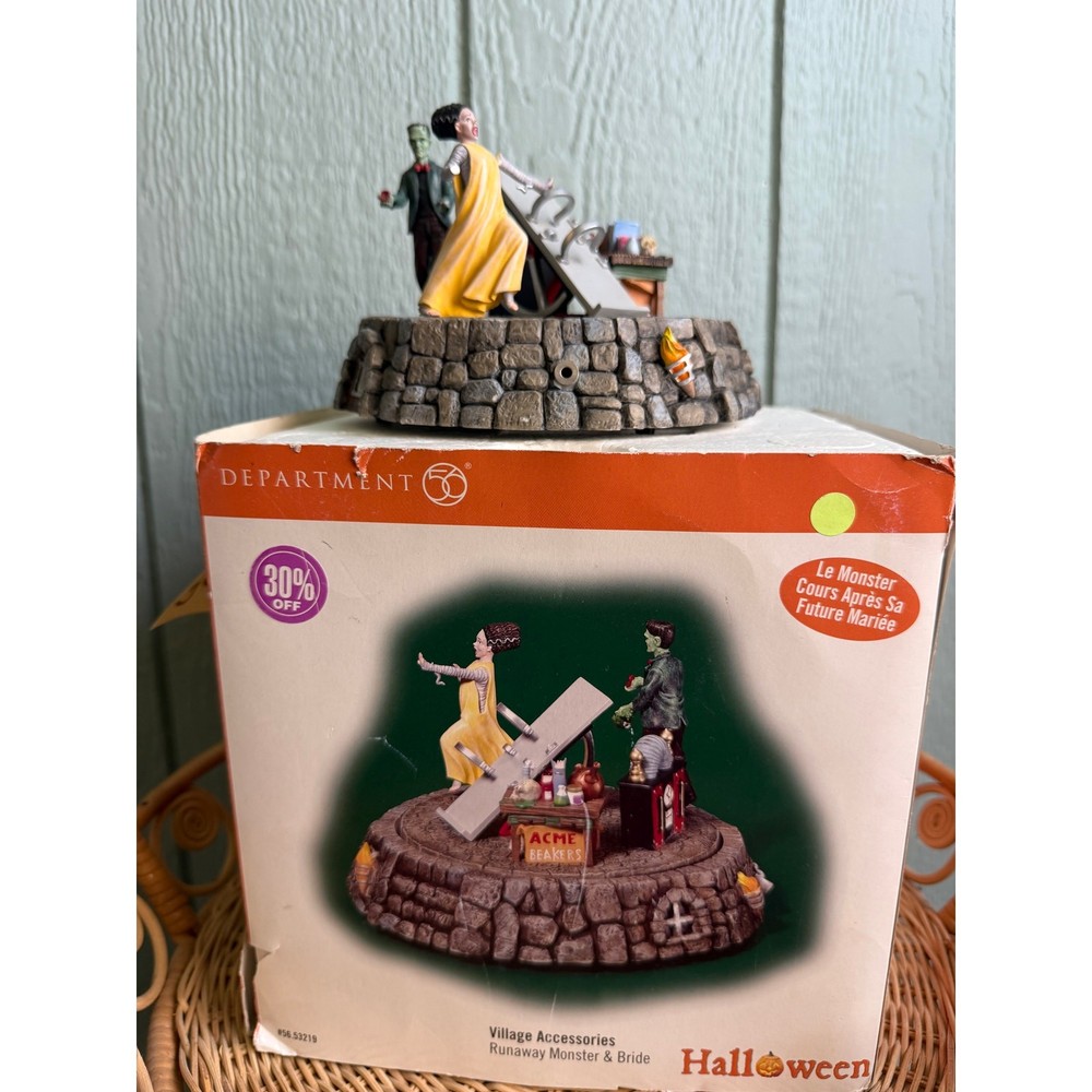 Department 56 Runaway Monster Bride