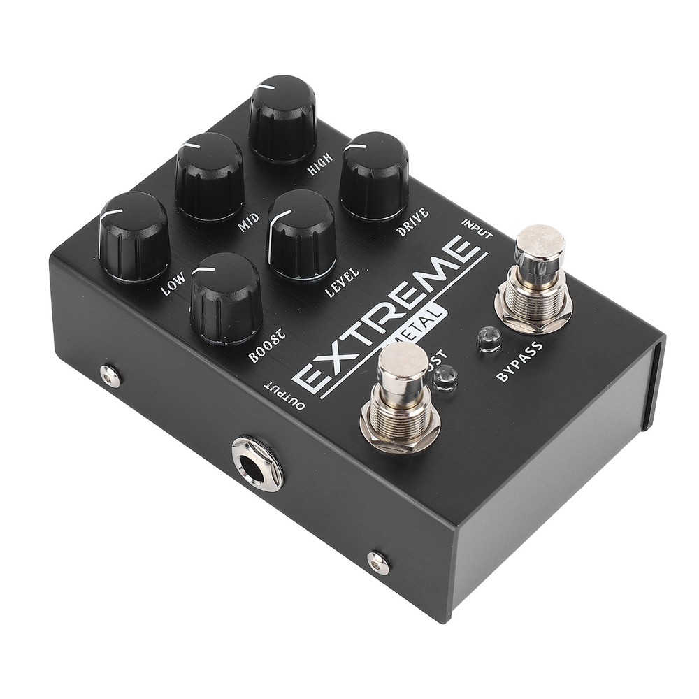 Guitar Distortion Effect Synthesizer Pedal Multiple Modes Adjustable Electric