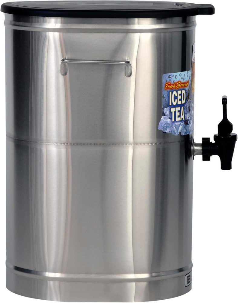 TDO-4 Commercial Iced Tea Dispenser W/Solid Lid, Oval