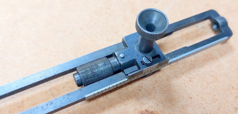 long range target rifle sight for back position shooting