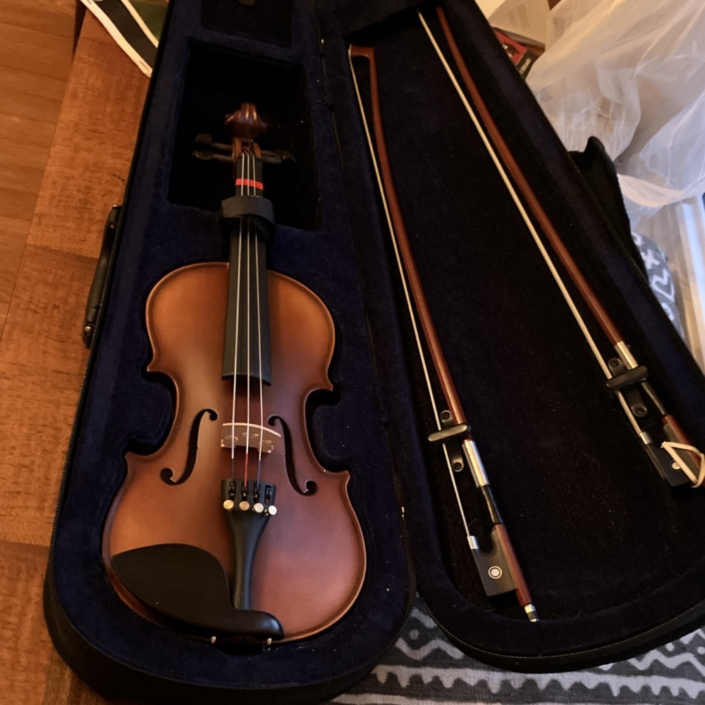 Beginner 1/4 size violin with Bow & Hard Case