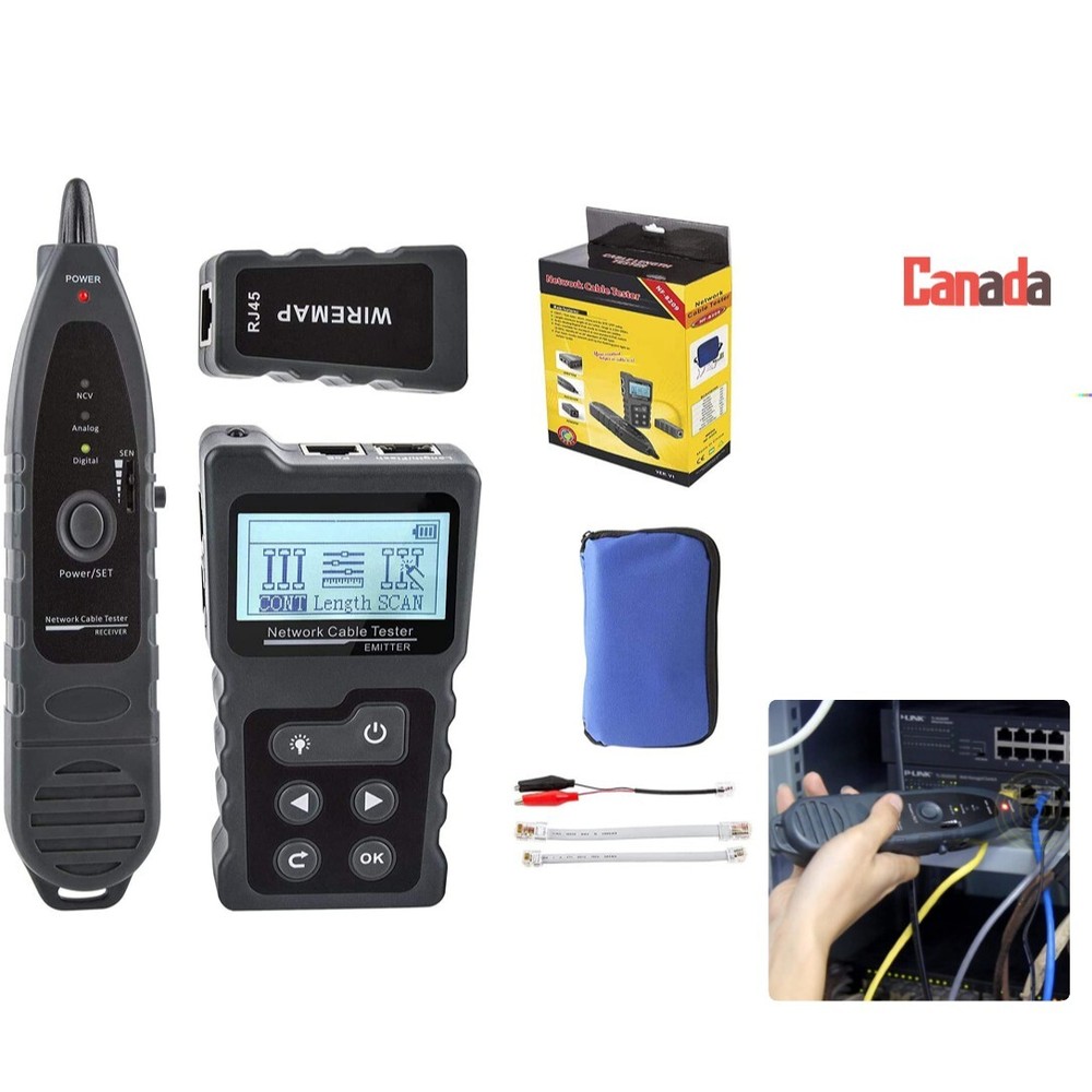 Advanced Cable Tester - PoE Multifunction Wire Tracker Network Cable Tester