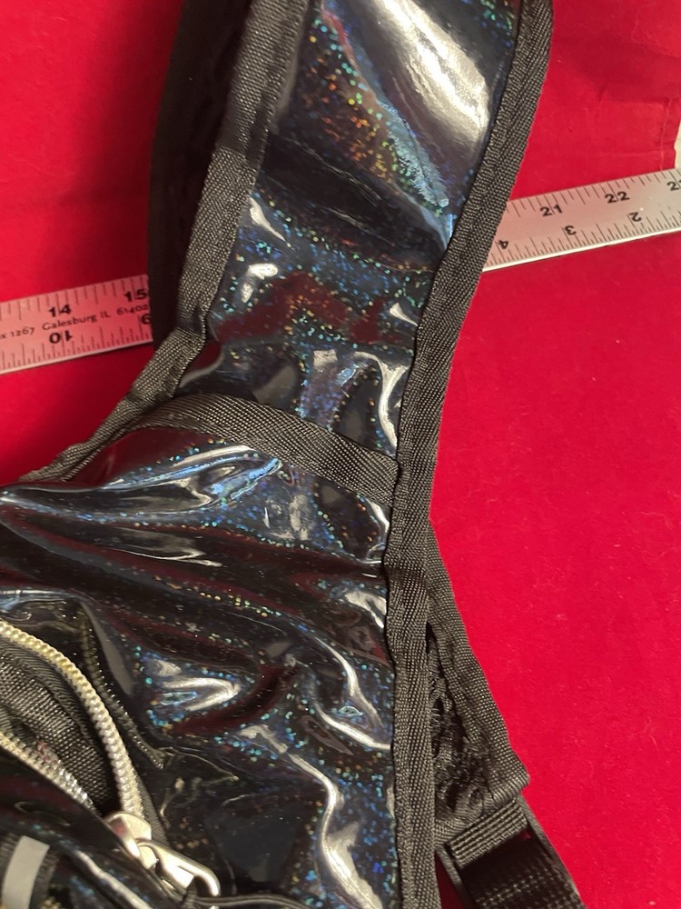 REINOS Hiking Hydration Backpack Black Multicolor Multiple Compartments Mesh