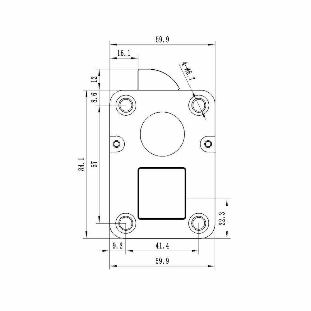 Fingerprint Safe Electronic Lock/Replace S&G Lock Right Swingbolt Lock With 2Key